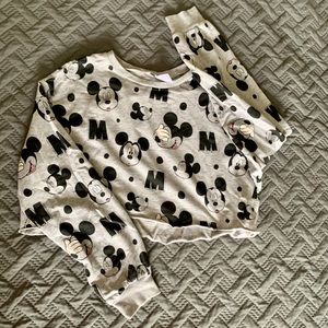 Mickey Mouse Women Crop Top
